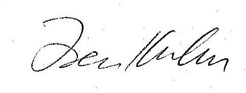 Unterschrift Iren Kuhn